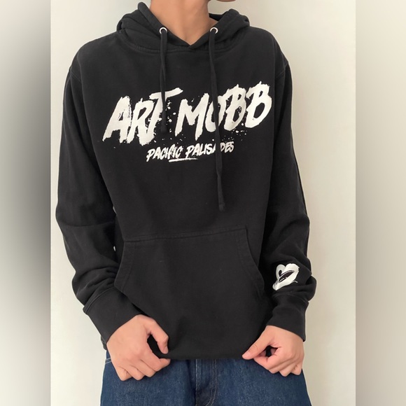 Art mobb design black hoodie - Picture 4 of 5